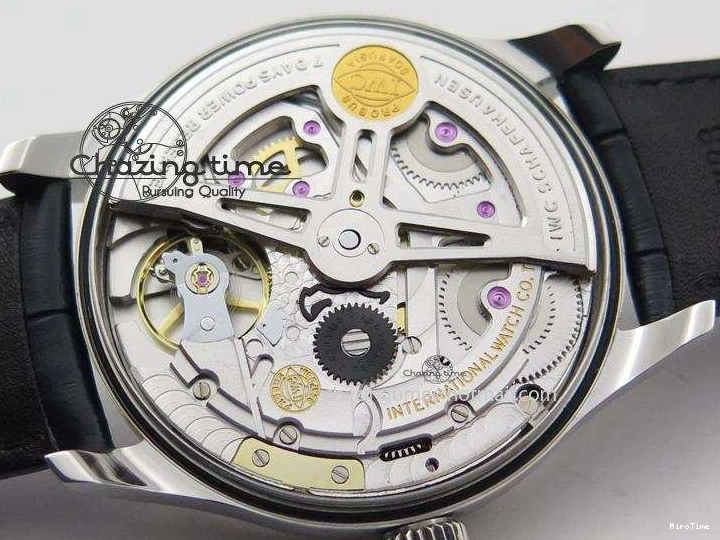 MIROTIME 0711 EasyCare Portuguese Real PR IW500705 ZF 1:1 Best Edition On Blue Leather Strap A52010 V 7310
